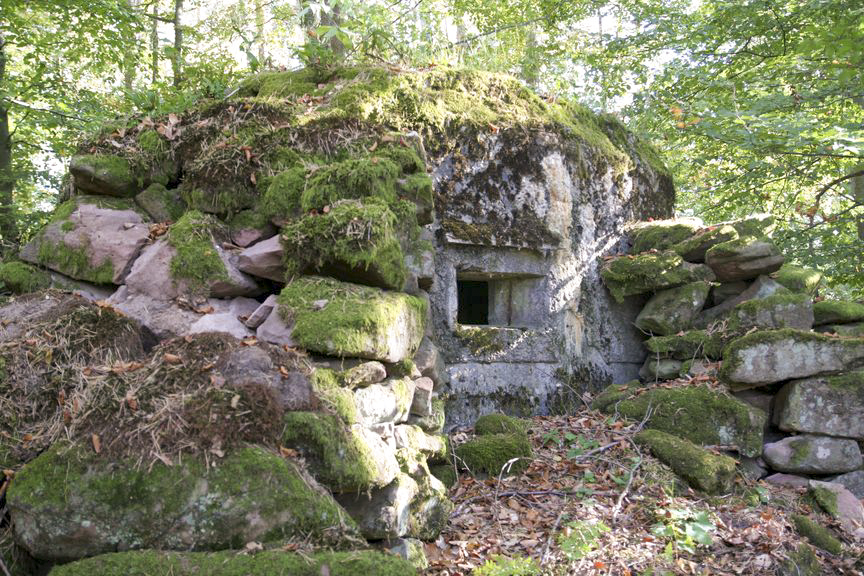 Ligne Maginot - FM41 - GRAND MUEHLBERG 1 - (Blockhaus pour arme infanterie) - Créneau frontal droit - B.Henrich