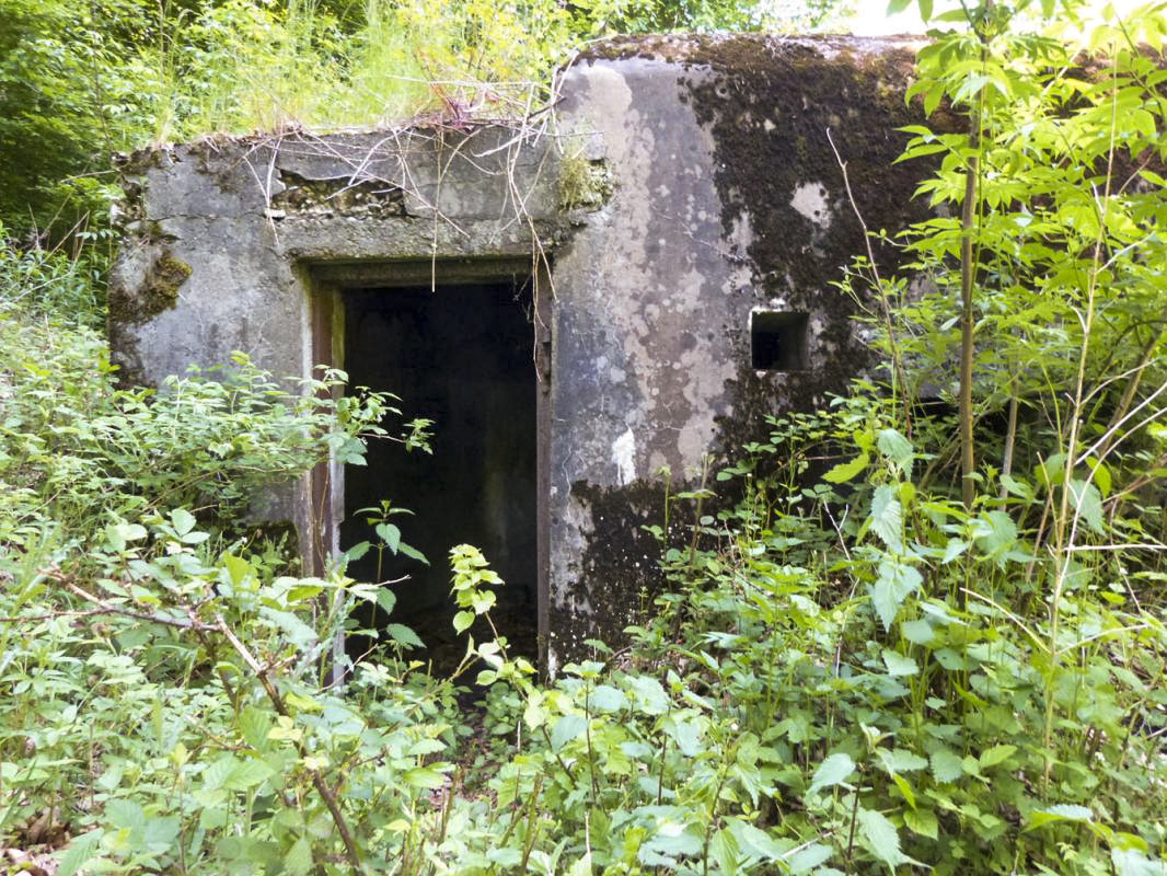 Ligne Maginot - LANGTHAL 1 - (Blockhaus pour arme infanterie) - L'entrée - JMBrams