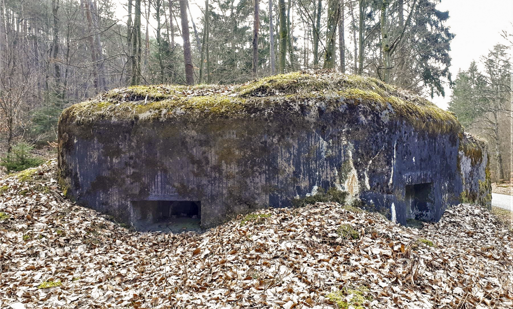Ligne Maginot - LANGTHAL 2 - (Blockhaus pour arme infanterie) - Créneau FM frontal - Gregory Fuchs