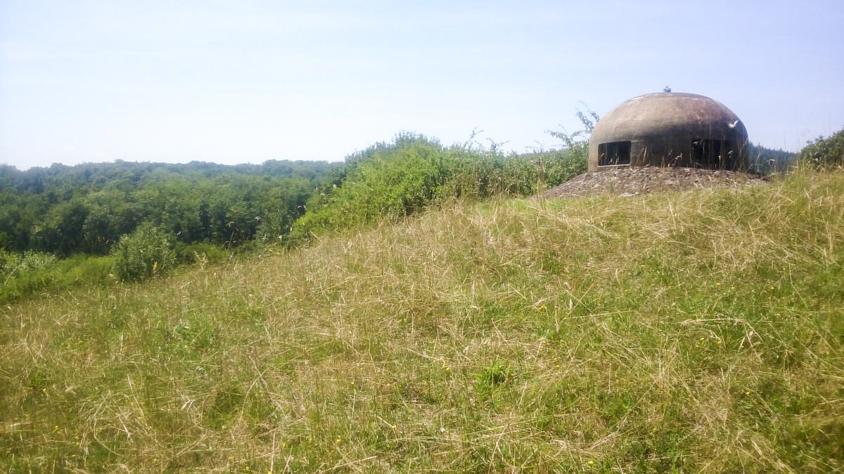 Ligne Maginot - LEMBACH - (Ouvrage d'infanterie) - Bloc 1
Cloche GFM sud-est - Aditus