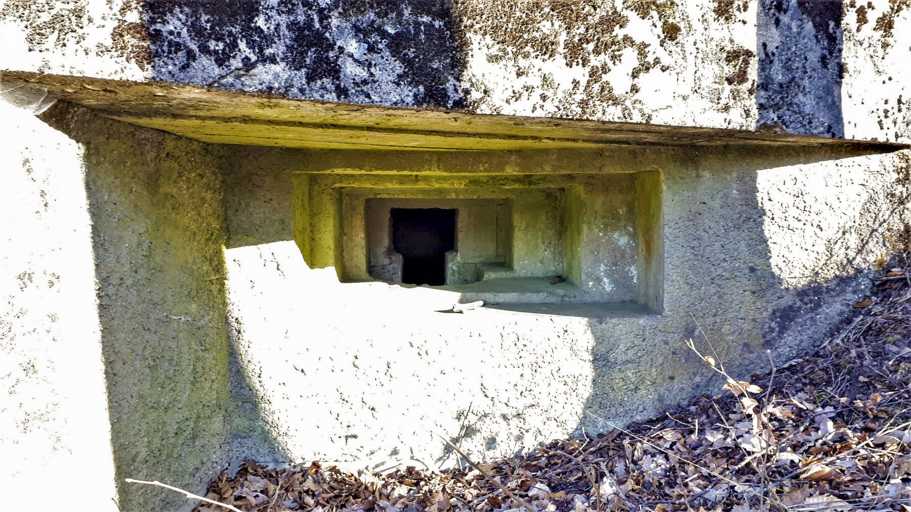 Ligne Maginot - M28 - BETZENTHAL 1 - (Blockhaus pour arme infanterie) - Détail du créneau ouest - Gregory Fuchs