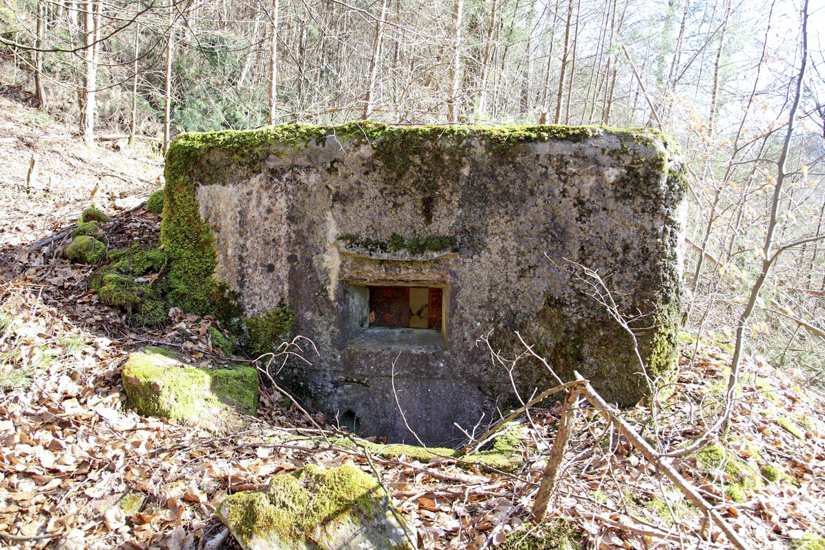 Ligne Maginot - M12 - NONNENHARDT OUEST 3 - (Blockhaus pour arme infanterie) - Le créneau mitrailleuse - Benoit Henrich