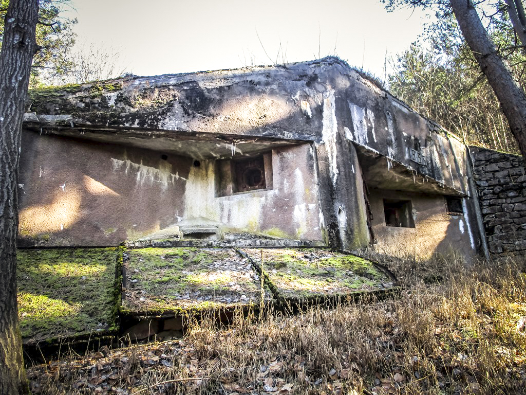 Ligne Maginot - NONNENHARDT N°1 (Blockhaus pour arme infanterie) - Vue générale - Fré Do