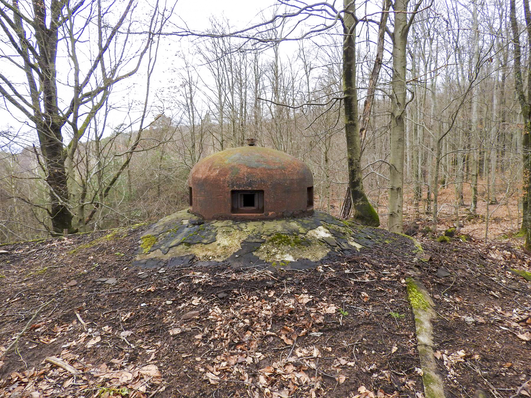 Ligne Maginot - NONNENHARDT N°2 - (Blockhaus pour arme infanterie) - La cloche GFM - STENGER Mathieu