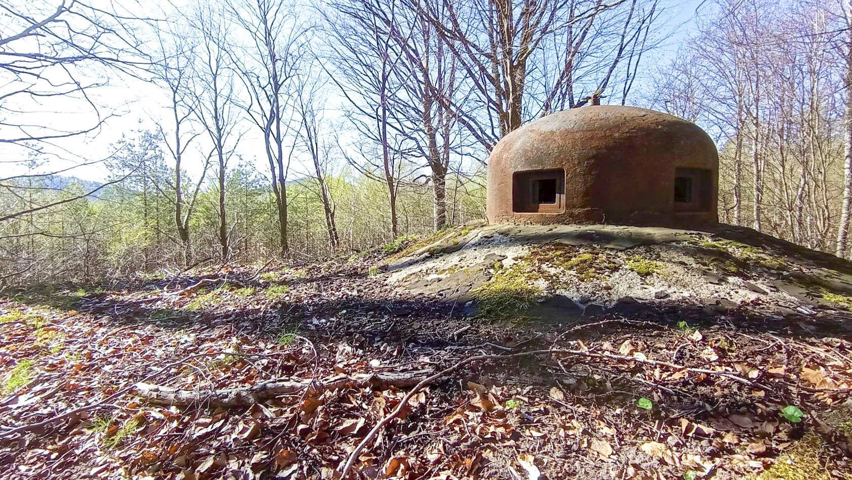 Ligne Maginot - NONNENHARDT N°2 - (Blockhaus pour arme infanterie) - La cloche GFM - Baptiste GAUDIN