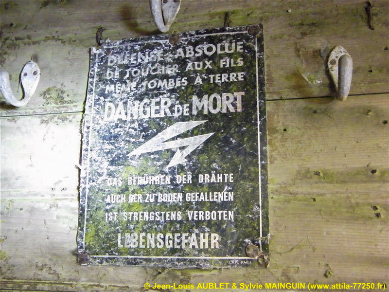 Ligne Maginot - SAUER (III°Bon - 165°RIF) - PC 1 -  - Jean-Louis AUBLET & Sylvie MAINGUIN (www.attila-77