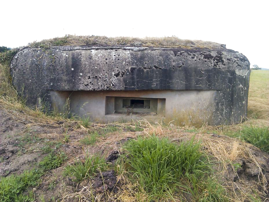Ligne Maginot - SPIESS 1 - (Blockhaus pour arme infanterie) - Le créneau mitrailleuse Sud-Ouest - donceuh