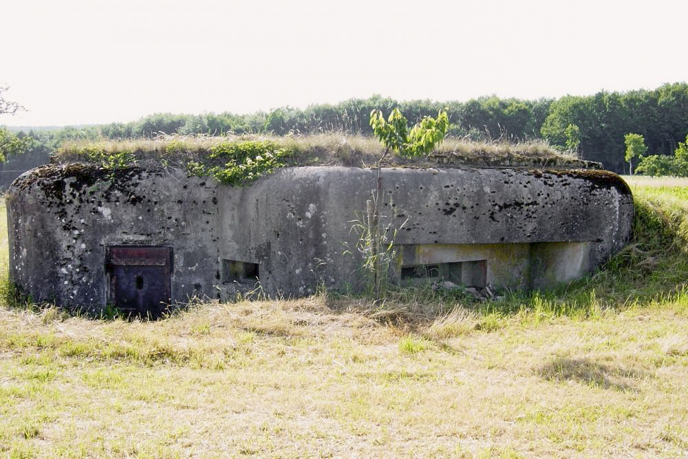 Ligne Maginot - SPIESS 1 - (Blockhaus pour arme infanterie) - L'entrée et le créneau mitrailleuse Nord-Est - B. Henrich