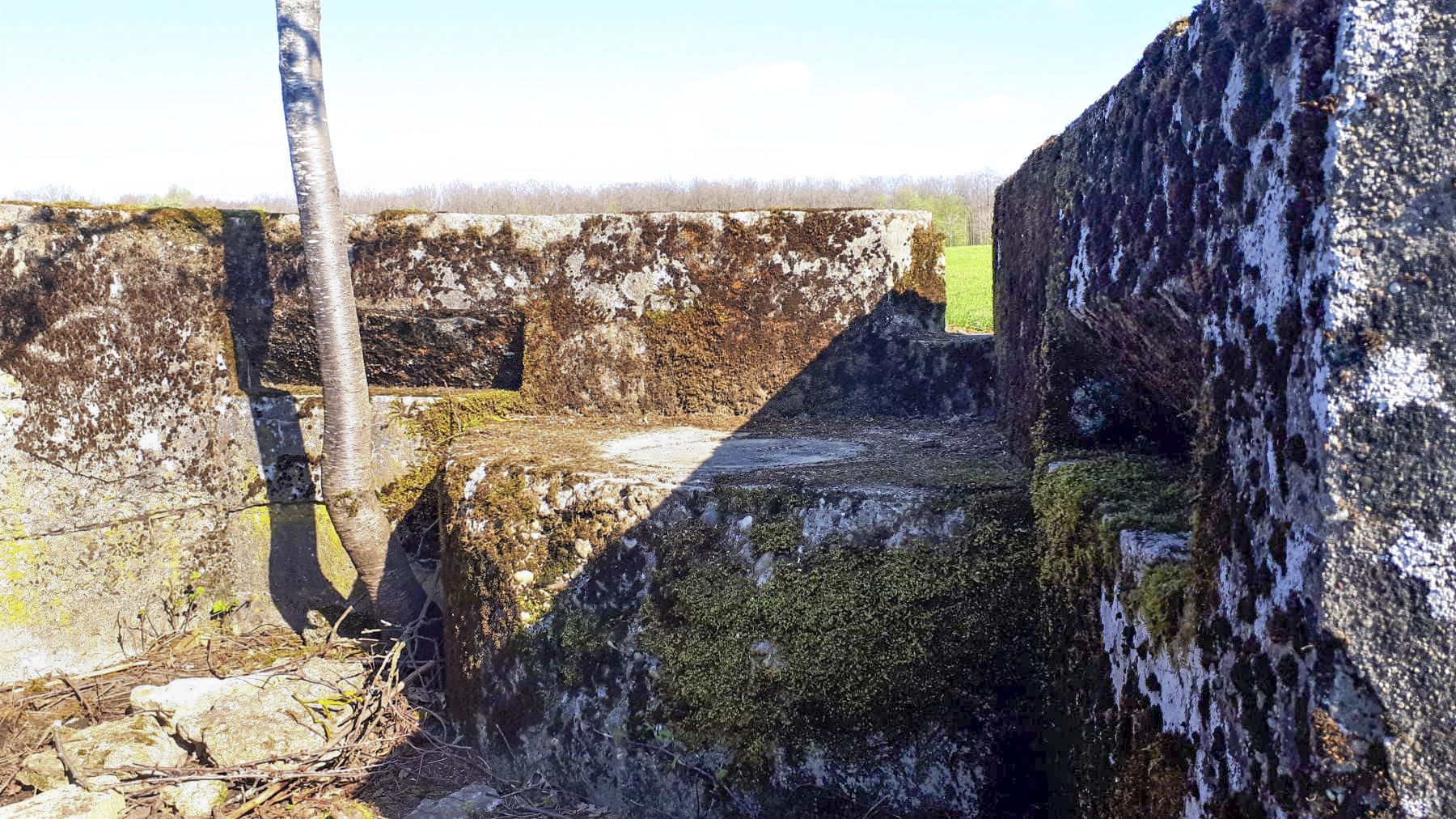Ligne Maginot - SPIESS 2 - (Cuve pour arme d'infanterie) - Le support du FM avec 2 niches munitions - Gregory Fuchs