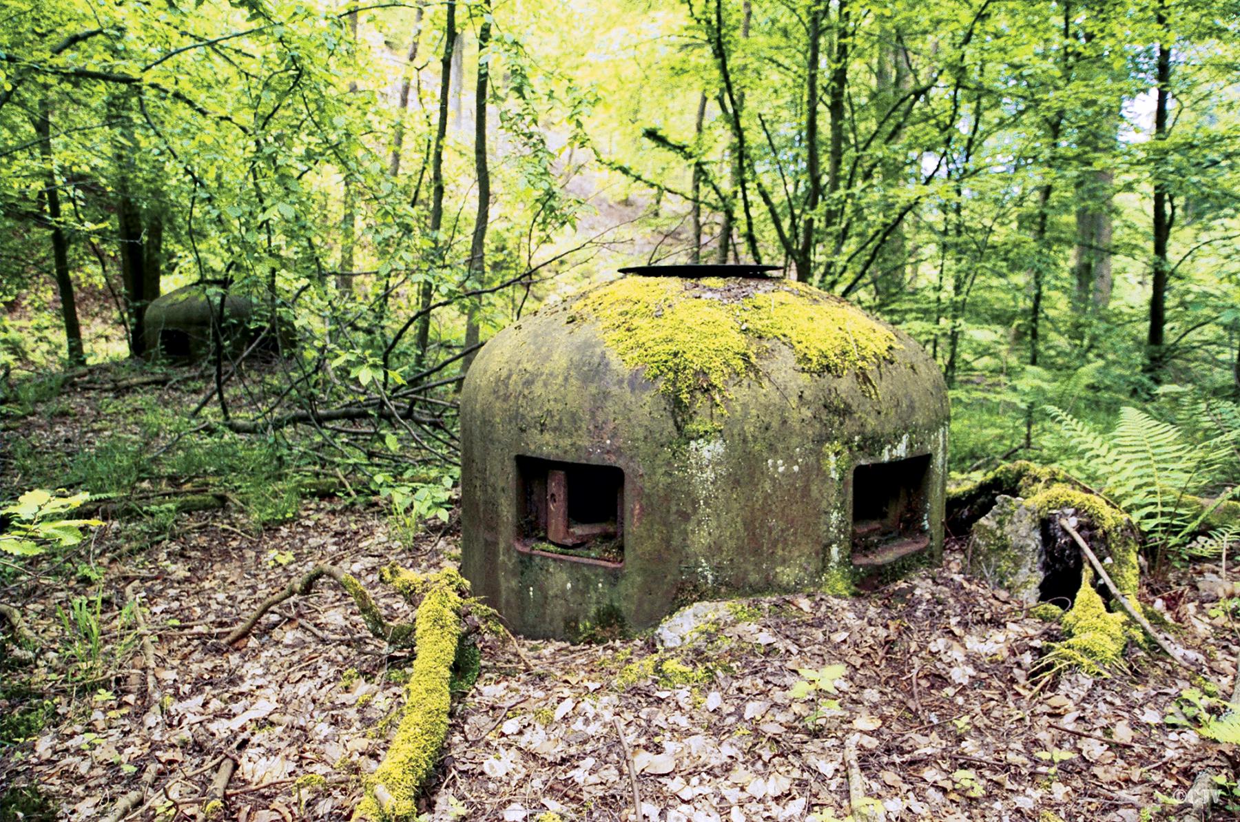 Ligne Maginot - TRAUTBACH OUEST - (Blockhaus pour arme infanterie) - Cloches GFM - Lia VERMEULEN