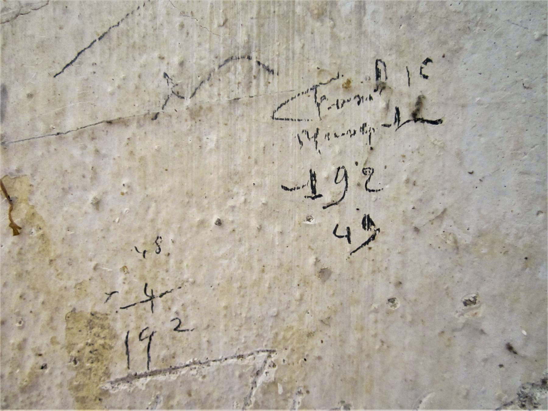 Ligne Maginot - FM45 - NONNENHARDT CENTRE 2 - (Blockhaus pour arme infanterie) - Graffiti - Gregory Fuchs
