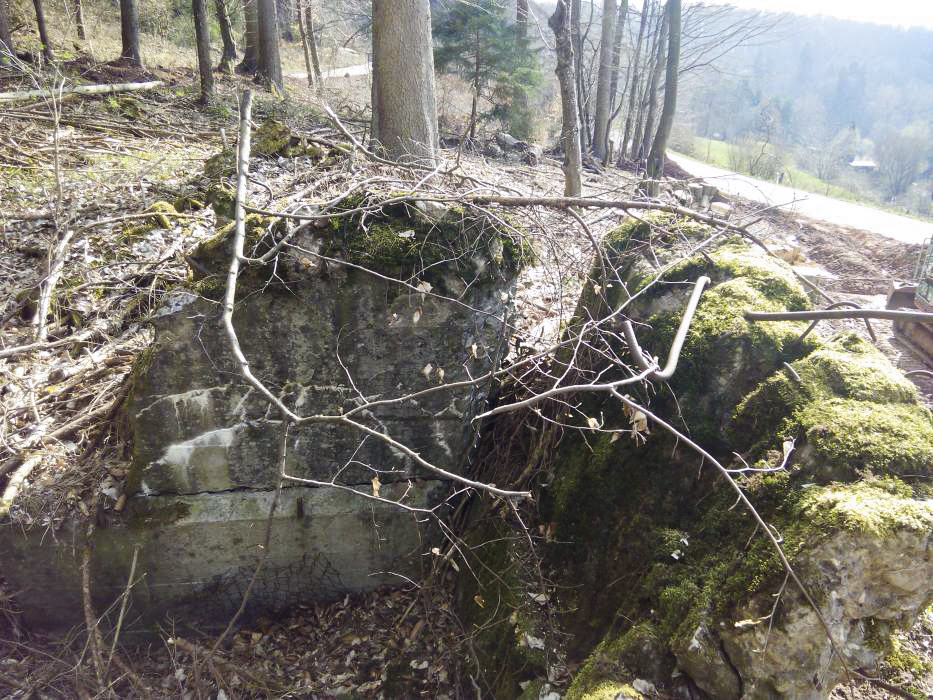 Ligne Maginot - FM85 - WELSCHHOF SUD EST - (Blockhaus pour arme infanterie) - Le bloc ruiné - donceuh