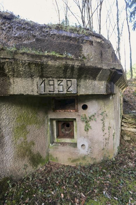 Ligne Maginot - WINDSTEIN - (Casemate d'infanterie - double) - La caponnière FM défendant l'entrée - GRAMI