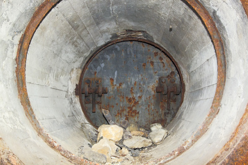 Ligne Maginot - NANCY- LAXOU - CENTRAL PROTéGé - (Central téléphonique isolé) - Détail d'une des baies de ventilation - Antoine SCHOEN
