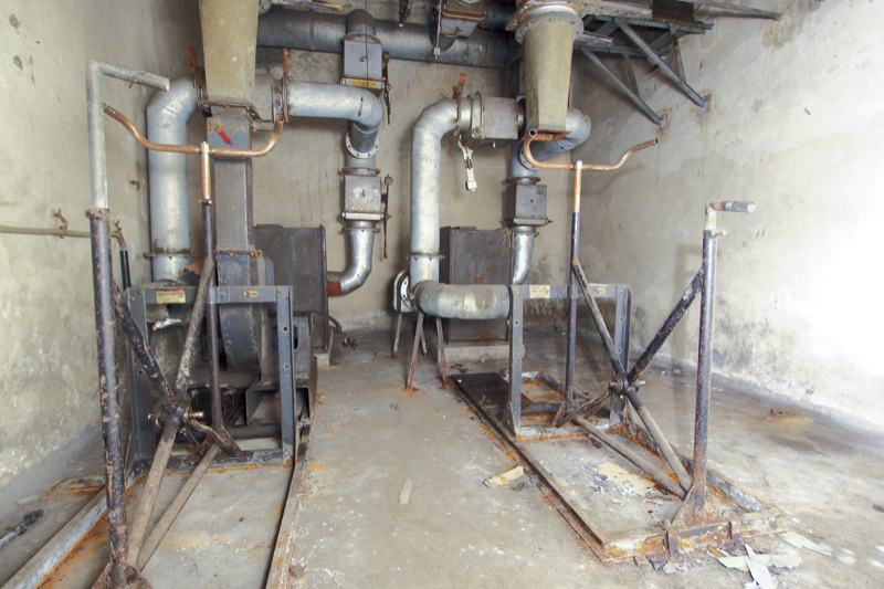 Ligne Maginot - NANCY- LAXOU - CENTRAL PROTéGé - (Central téléphonique isolé) - Système de ventilation - Antoine SCHOEN