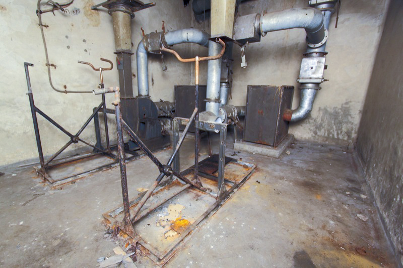 Ligne Maginot - NANCY- LAXOU - CENTRAL PROTéGé - (Central téléphonique isolé) - Système de ventilation - Antoine SCHOEN