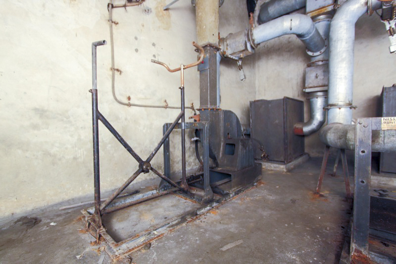 Ligne Maginot - NANCY- LAXOU - CENTRAL PROTéGé - (Central téléphonique isolé) - Système de ventilation - Antoine SCHOEN
