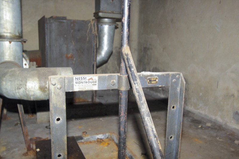 Ligne Maginot - NANCY- LAXOU - CENTRAL PROTéGé - (Central téléphonique isolé) - Système de ventilation - Antoine SCHOEN