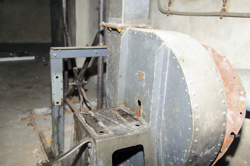 Ligne Maginot - NANCY- LAXOU - CENTRAL PROTéGé - (Central téléphonique isolé) - Système de ventilation - Antoine SCHOEN