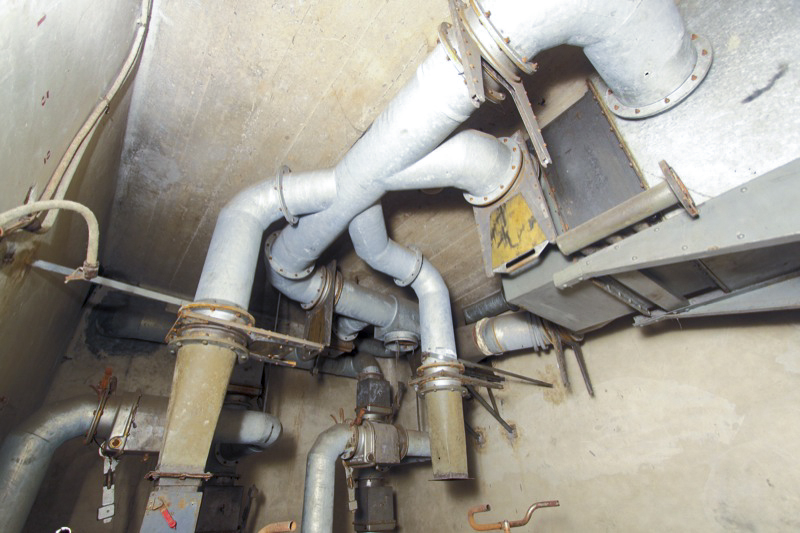 Ligne Maginot - NANCY- LAXOU - CENTRAL PROTéGé - (Central téléphonique isolé) - Système de ventilation - Antoine SCHOEN