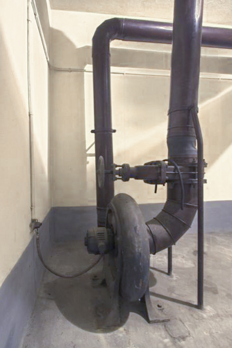 Ligne Maginot - NANCY- LAXOU - STATION PROTéGéE LSGD - (Central téléphonique isolé) - Ventilateur d'extraction de l'air vicié - Antoine SCHOEN