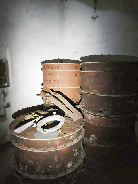 Ligne Maginot - BARRUNGSHOFF - BORNUNGSHOFF - X11 - (Abri) - Les filtres de rechange de l'abri. - Rominoutche