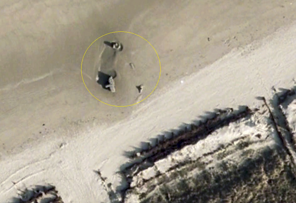 Ligne Maginot - B4 - Les DUNES 4 (Blockhaus pour arme infanterie) -  - Google Earth