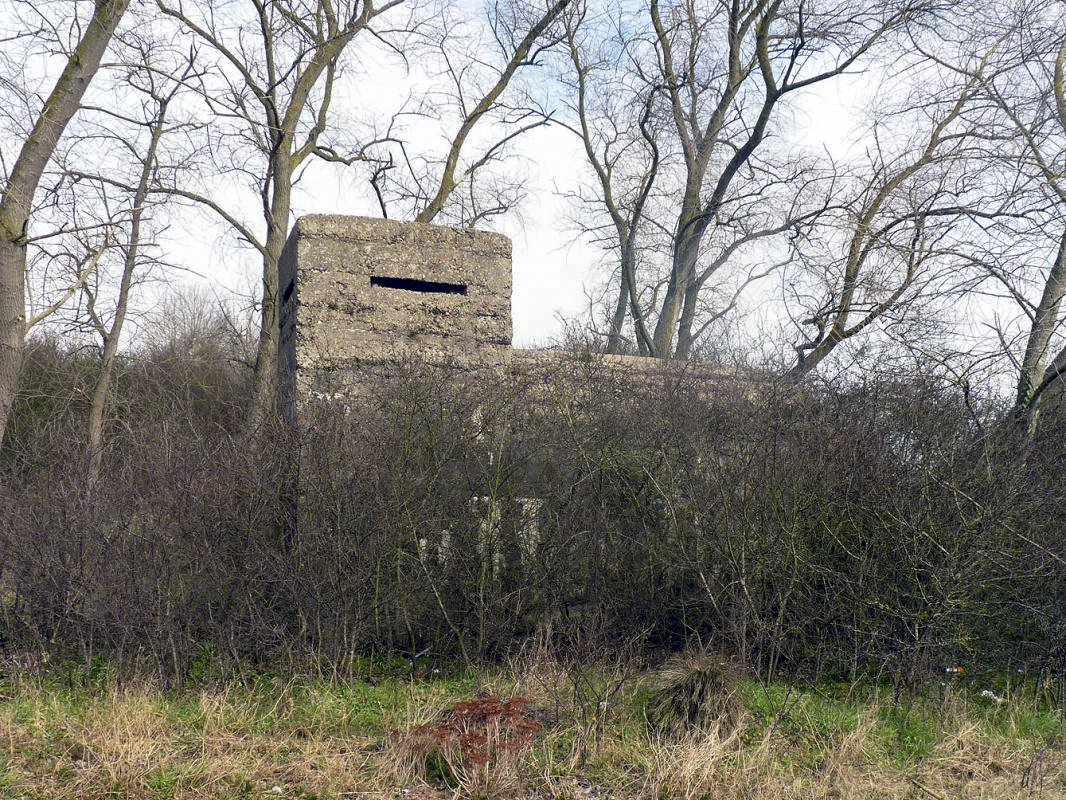 Ligne Maginot - B23 - NANCY - (Blockhaus pour arme infanterie) - Vue vers la Belgique - La Panne - JMBrams