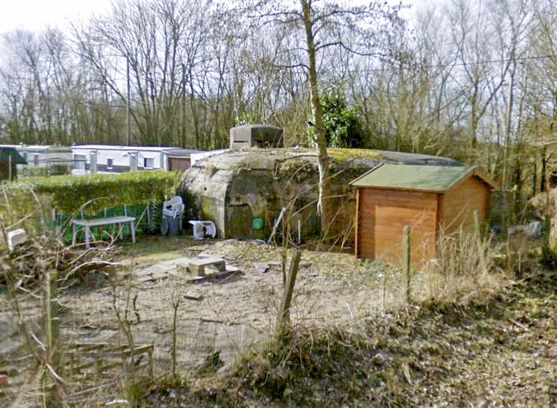 Ligne Maginot - B35 - MOEREHOF Nord (Blockhaus pour arme infanterie) -  - Google StreetView