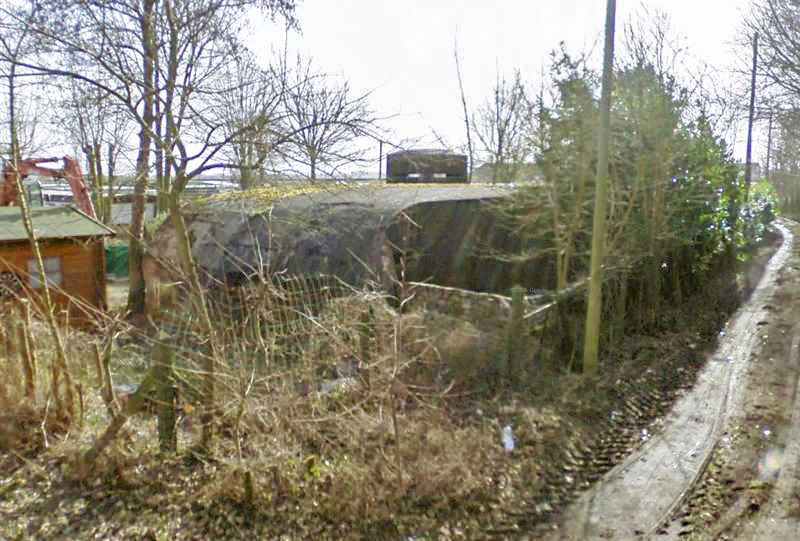 Ligne Maginot - B35 - MOEREHOF Nord (Blockhaus pour arme infanterie) -  - Google StreetView