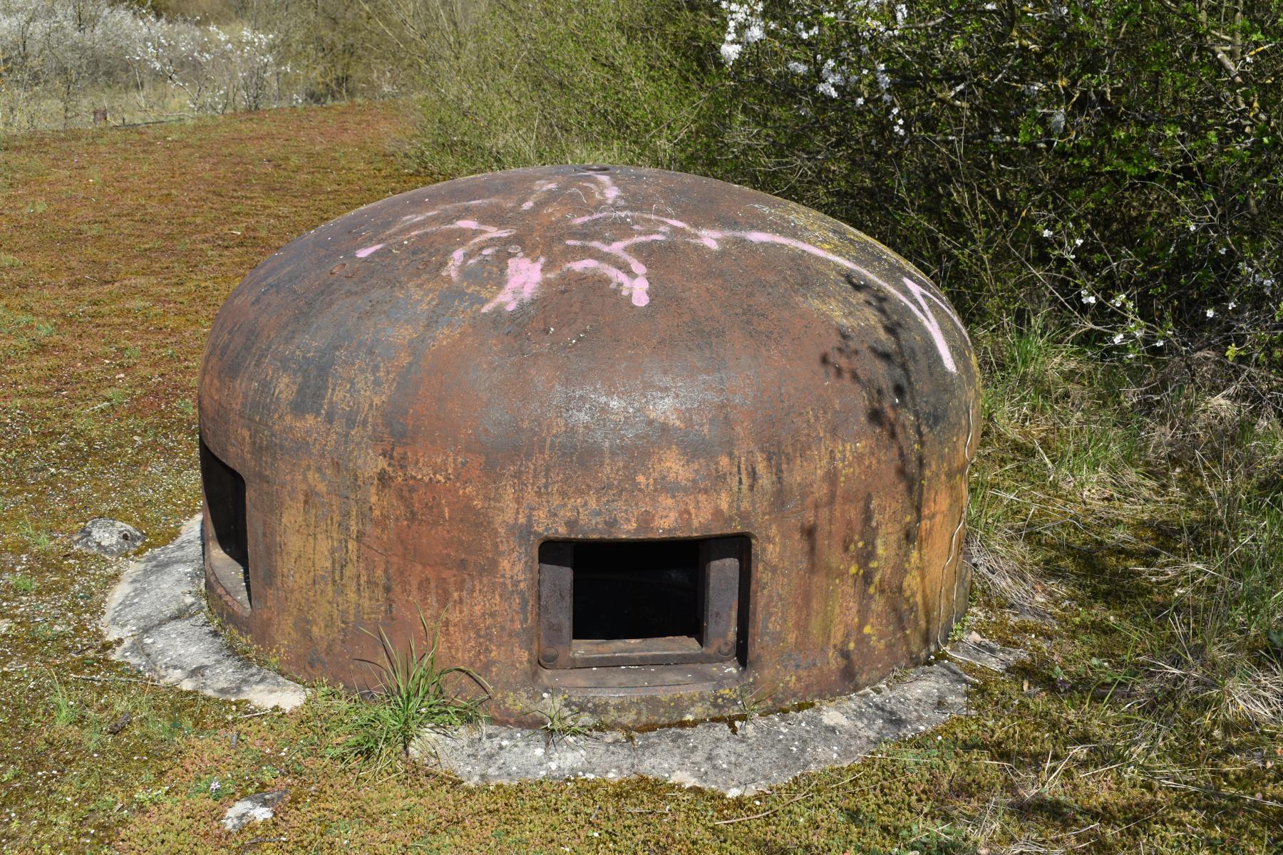 Ligne Maginot - 61/3 - OTTMARSHEIM SUD - (Casemate d'infanterie - Double) - Cloche GFM A - Daniel Froehly