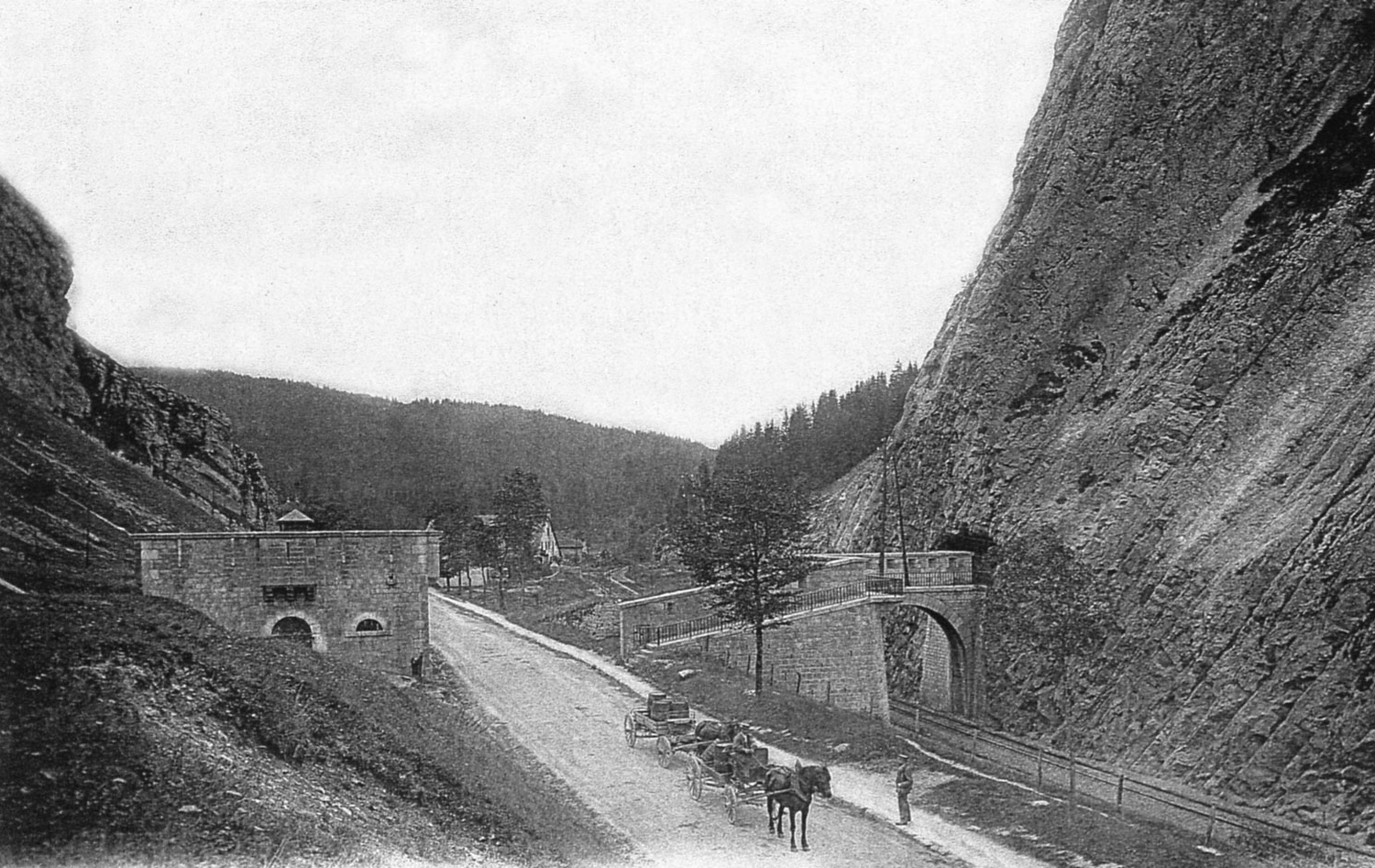 Ligne Maginot - BLOCKHAUS DU CHAUFFAUD - (Blockhaus pour arme infanterie) - Le blockhaus et le mur défensif avant guerre - Inconnu