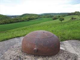 Ligne Maginot - EINSELING - A36 - (Ouvrage d'infanterie) - Cloche JM Est modifiée en AM
Direction de tir