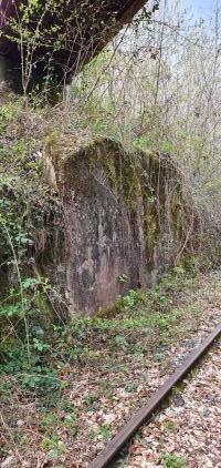Ligne Maginot - VF60 - ANTENNE DE L'OUVRAGE DU SIMSERHOF - (RESEAU - Voie 60 - Antenne ou rocade ferroviaire) - LEMBERG - Katzenfelden
Pont ferroviaire voie de 60 au-dessus de la VN