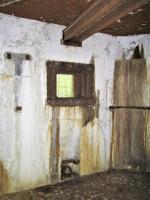 Ligne Maginot - TRAUTBACH OUEST - (Blockhaus pour arme infanterie) - Chambre de tir Ouest
Créneau pour jumelage de mitrailleuses Reibel et Mitrailleuse de 13,2mm sur bi-rail