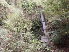 Ligne Maginot - MONT DES WELCHES - A21 - (Ouvrage d'artillerie) - Entrée des hommes
Ce qu'il en reste. L'ensemble a été merlonné et disparaît sous la végétation.