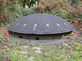 Ligne Maginot - MONT DES WELCHES - A21 - (Ouvrage d'artillerie) - Bloc 4
Tourelle pour canons de 75mm.