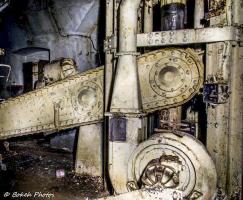 Ligne Maginot - KERFENT - A34 - (Ouvrage d'infanterie) - Bloc 1
Balancier et ventilateur air vicié de la tourelle