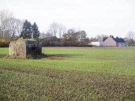 Ligne Maginot - BEF 600 - VIEUX CONDE EST - (Blockhaus pour arme infanterie) - Blockhaus situé dans son environnement.
