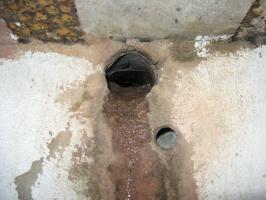 Ligne Maginot - MONTBRONN ( FROMBURGERWALD ) - (PC) - L'intérieur
L'entrée des câbles