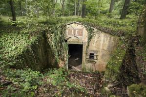 Ligne Maginot - LONKICH (SOUS QUARTIER BOLER - 1° CM) - (PC de Sous-Quartier) - On notera le '1° Cie' en lieu et place de l'habituelle croix de Lorraine