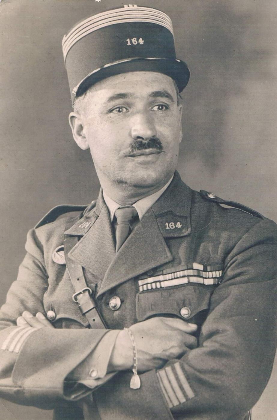 Ligne Maginot - Capitaine TARI - Le commandant Tari commandant l'ouvrage du Mont-des-Welches