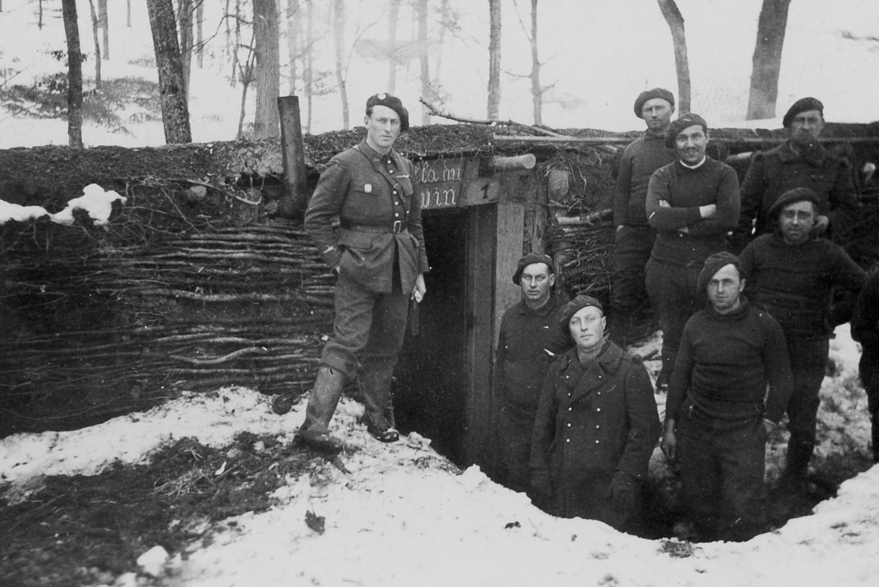 Ligne Maginot - LONKICH (SOUS QUARTIER BOLER - 1° CM) - (PC de Sous-Quartier) - Position entre le Kobenbusch et l'Oberheid, hiver 1939-1940  
168° RIF, 1° CM , 5° groupe 
 - Inconnu
