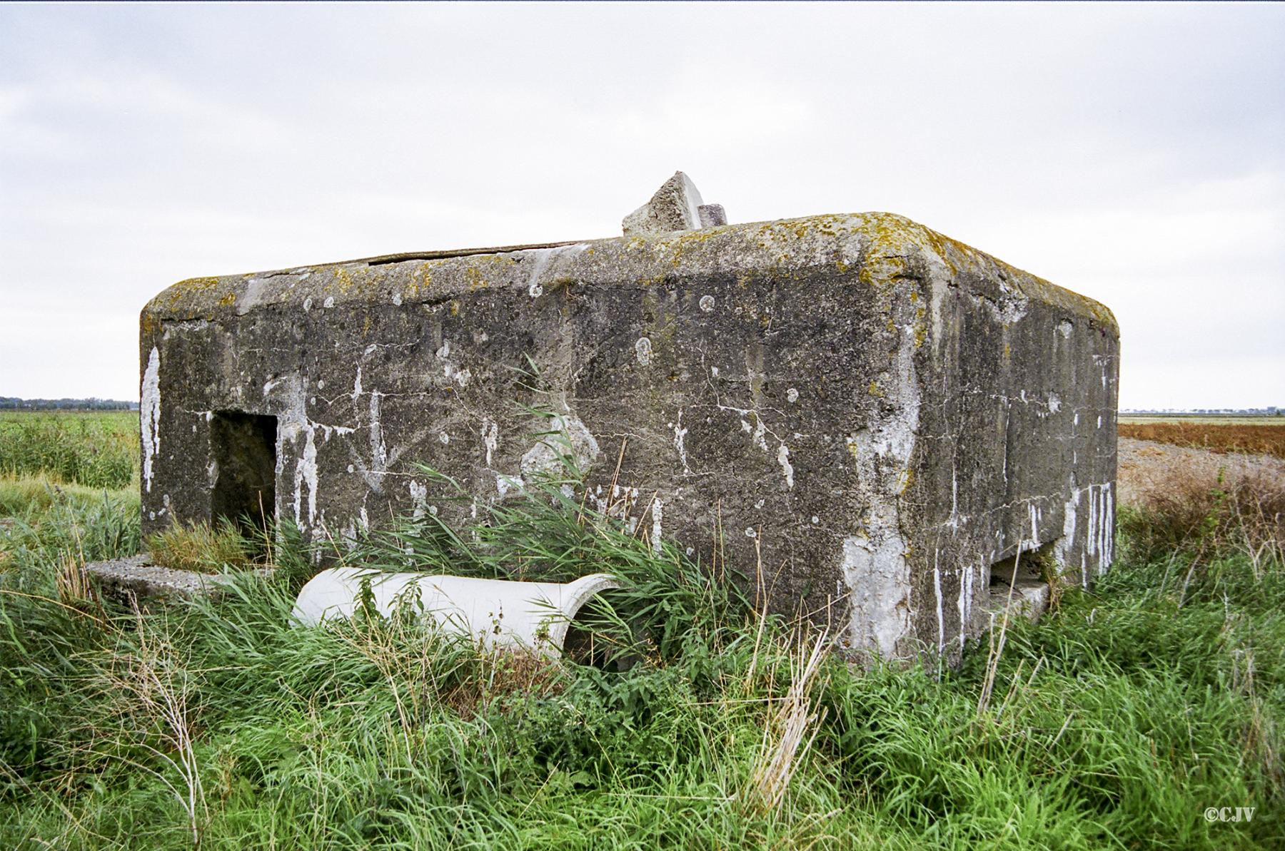 Ligne Maginot - B46 - MOERES GRACHT (Blockhaus pour arme infanterie) -  - Caspar Vermeulen