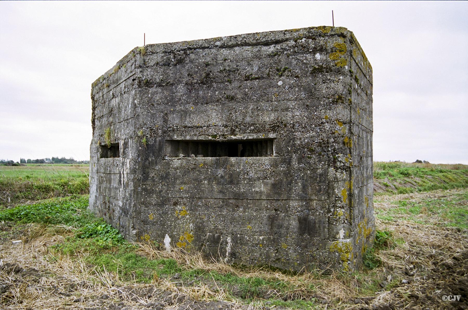 Ligne Maginot - B55 - Les GRANDES MOERES (Blockhaus pour arme infanterie) -  - Caspar Vermeulen