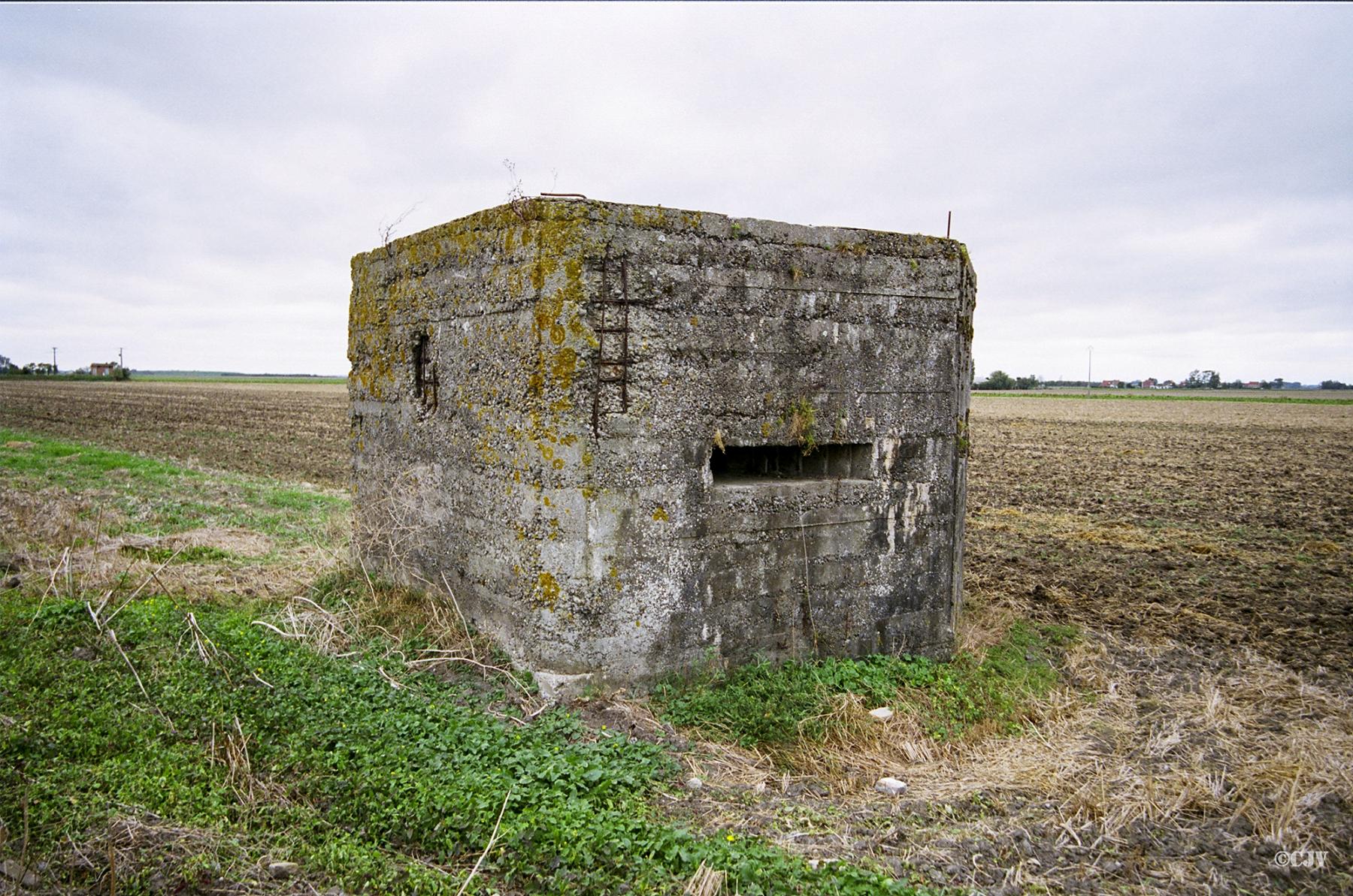 Ligne Maginot - B55 - Les GRANDES MOERES (Blockhaus pour arme infanterie) -  - Caspar Vermeulen