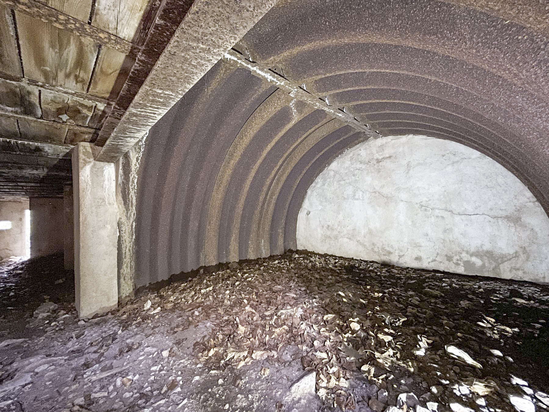 Ligne Maginot - HERRENWALD - ( III - 153° RIF ) - (PC de Quartier) - La troisième alvéole en tôle métro - DK_Antoine4