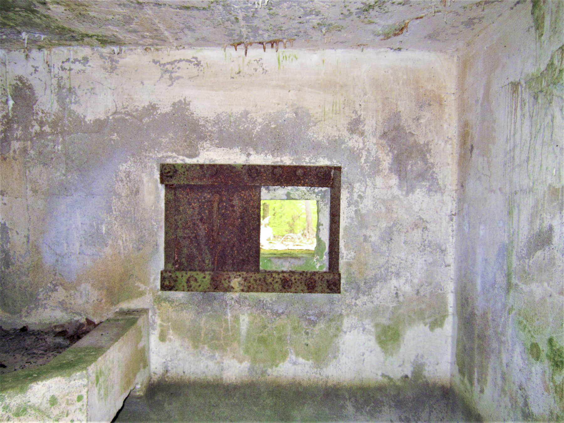 Ligne Maginot - HARDT 2 - (Blockhaus pour arme infanterie) - Créneau droit - Gregory Fuchs