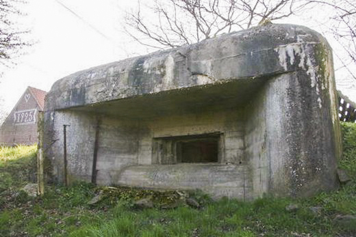 Ligne Maginot - B112 - STEENVOORDE Est 1 (Blockhaus pour canon) -  - AALMA - www.lignemaginot.com
