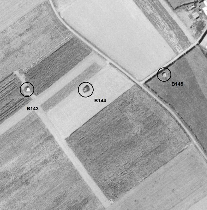 Ligne Maginot - B143 - FOCQUEMPREZ Ouest (Blockhaus pour arme infanterie) -  - IGN - Géoportail 1990